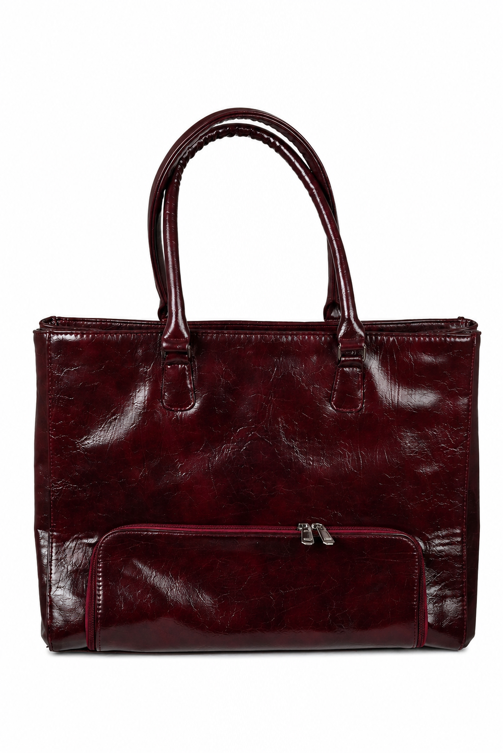 The Voyen Work Bag - Burgundy