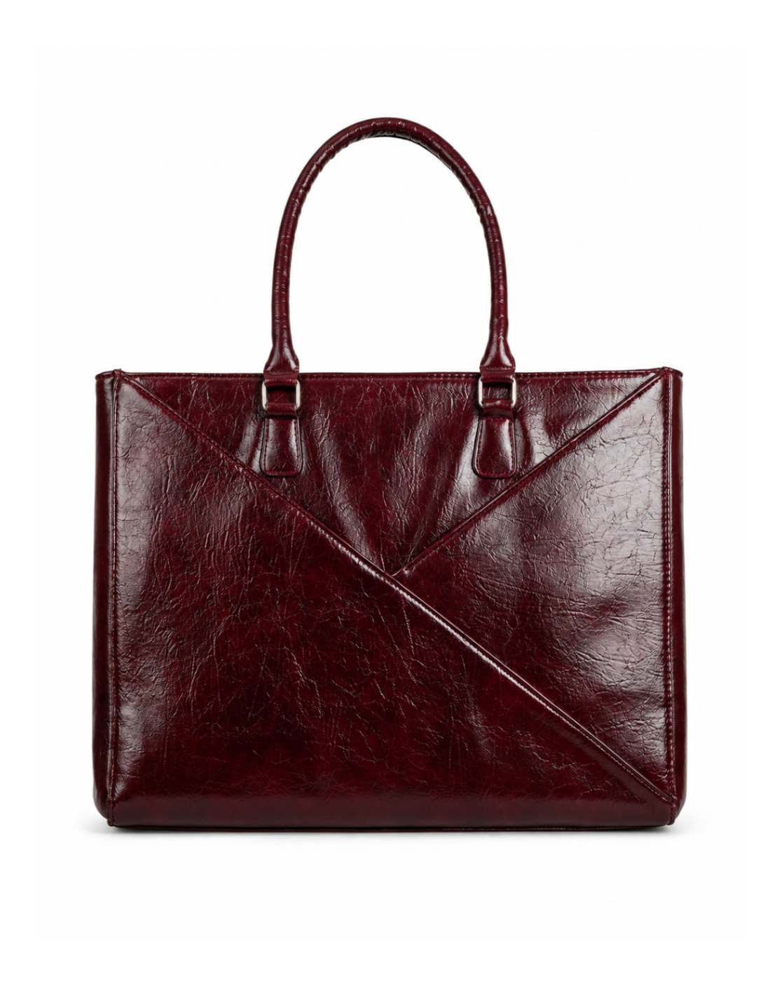 The Voyen Work Bag - Burgundy