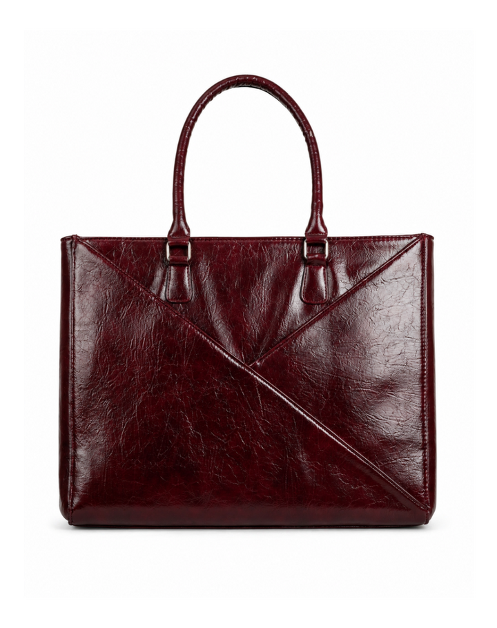 The Voyen Work Bag - Burgundy