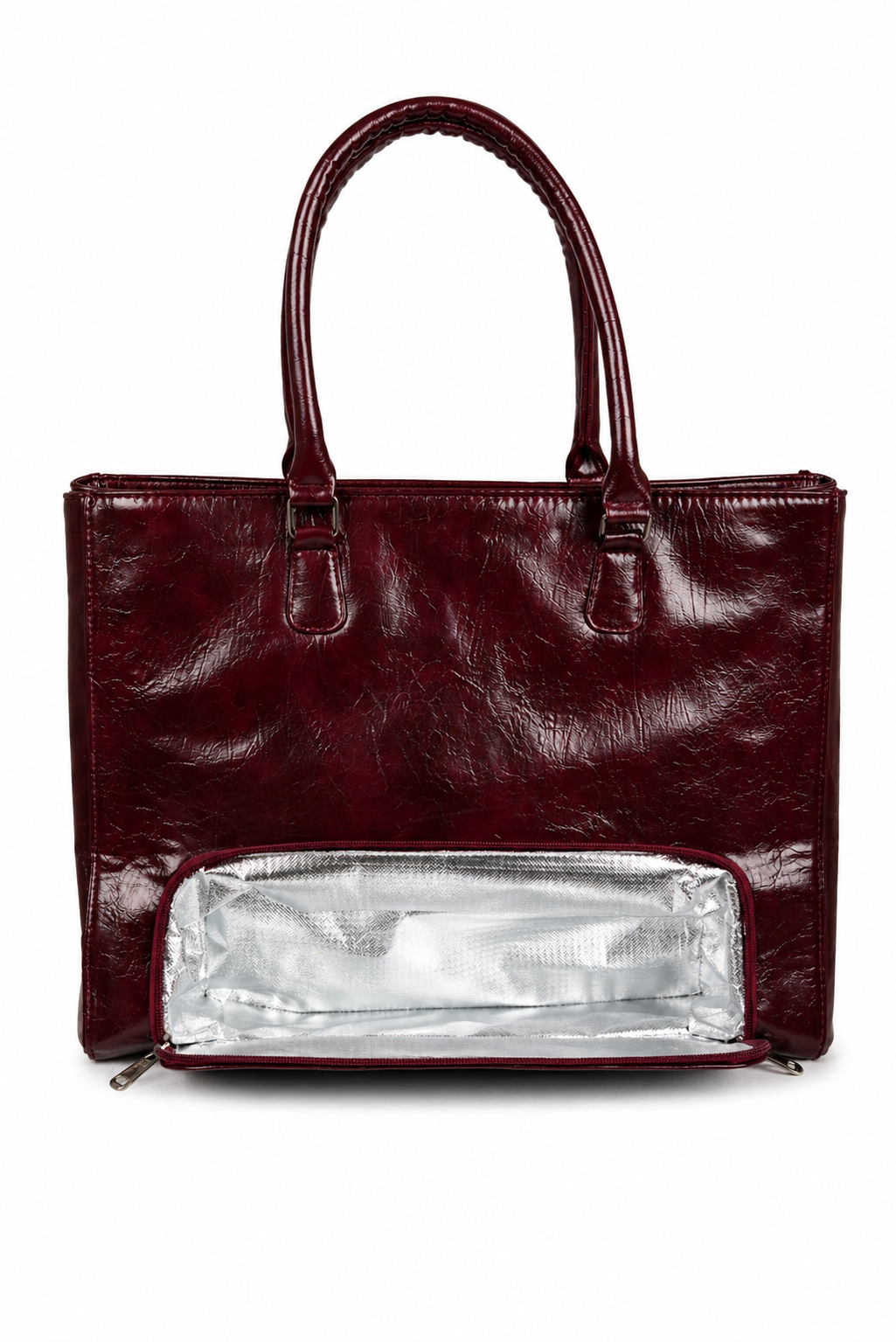 The Voyen Work Bag - Burgundy