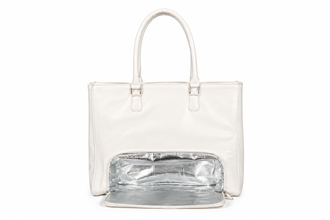 The Voyen Work Bag - Cloud Dancer
