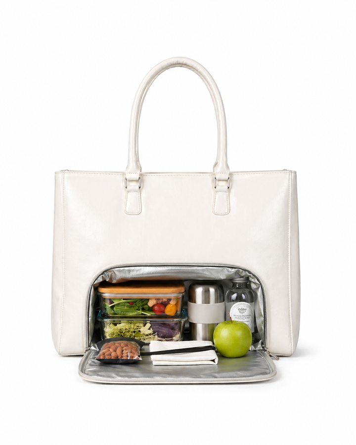 The Voyen Work Bag - Cloud Dancer