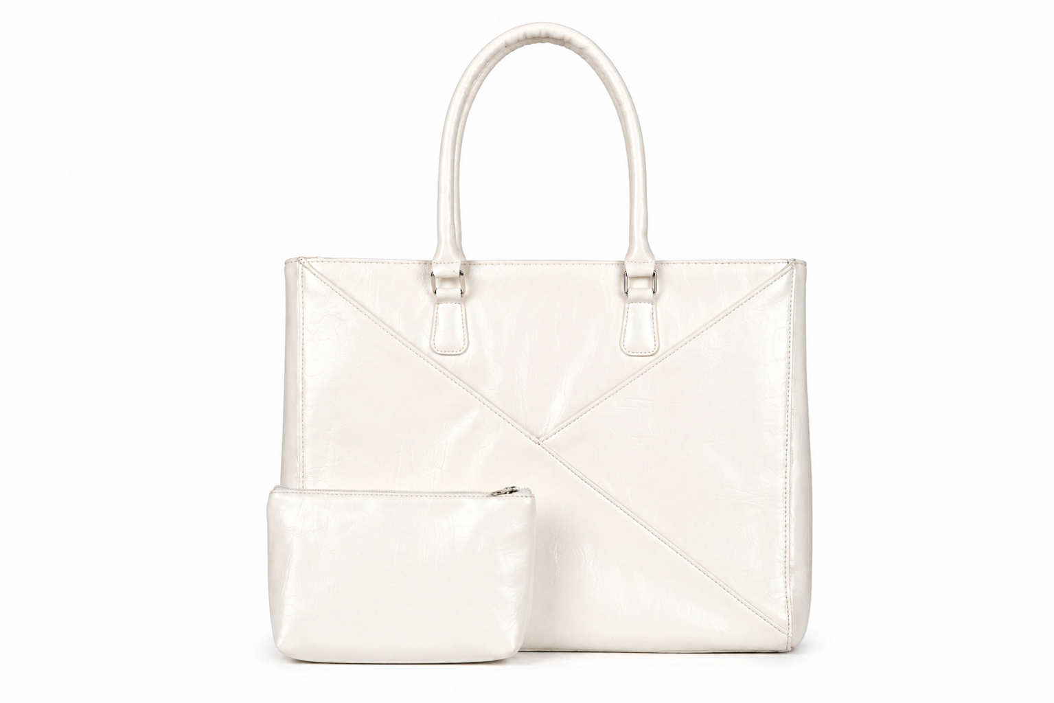 The Voyen Work Bag - Cloud Dancer