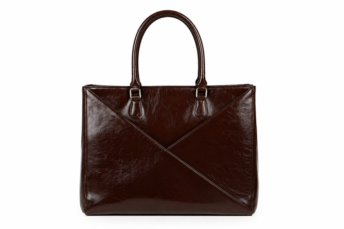 The Voyen Work Bag - Brown