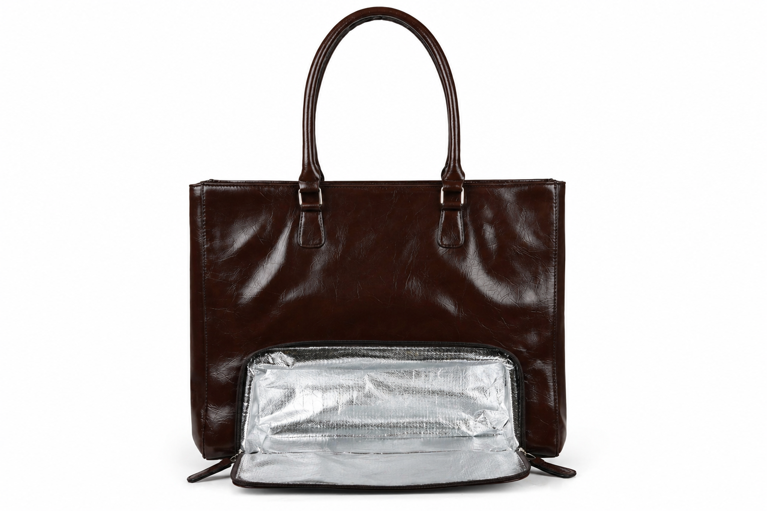 The Voyen Work Bag - Brown