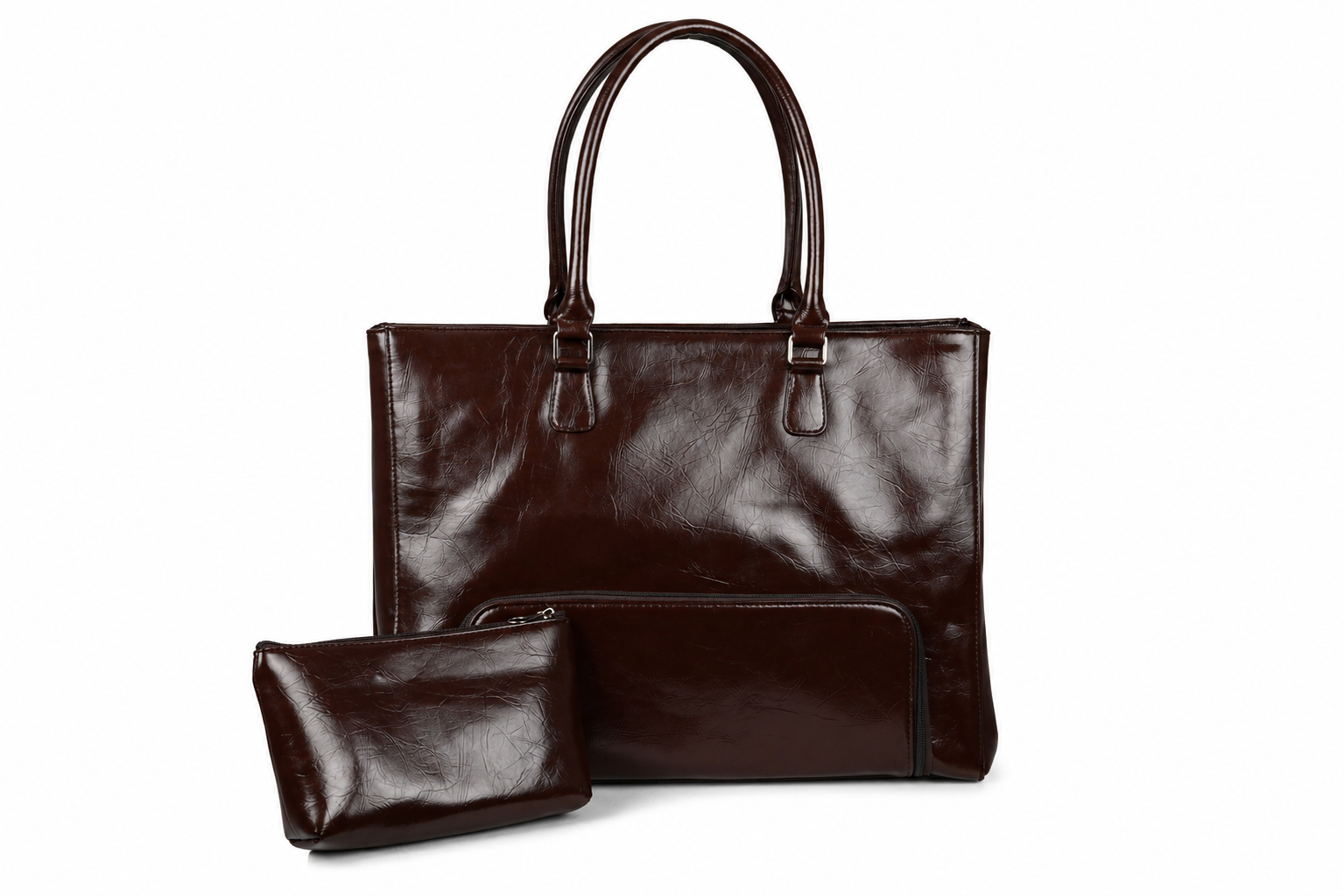 The Voyen Work Bag - Brown